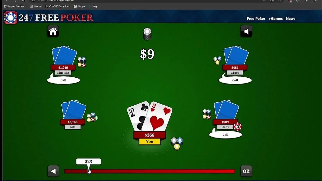 Poker free online