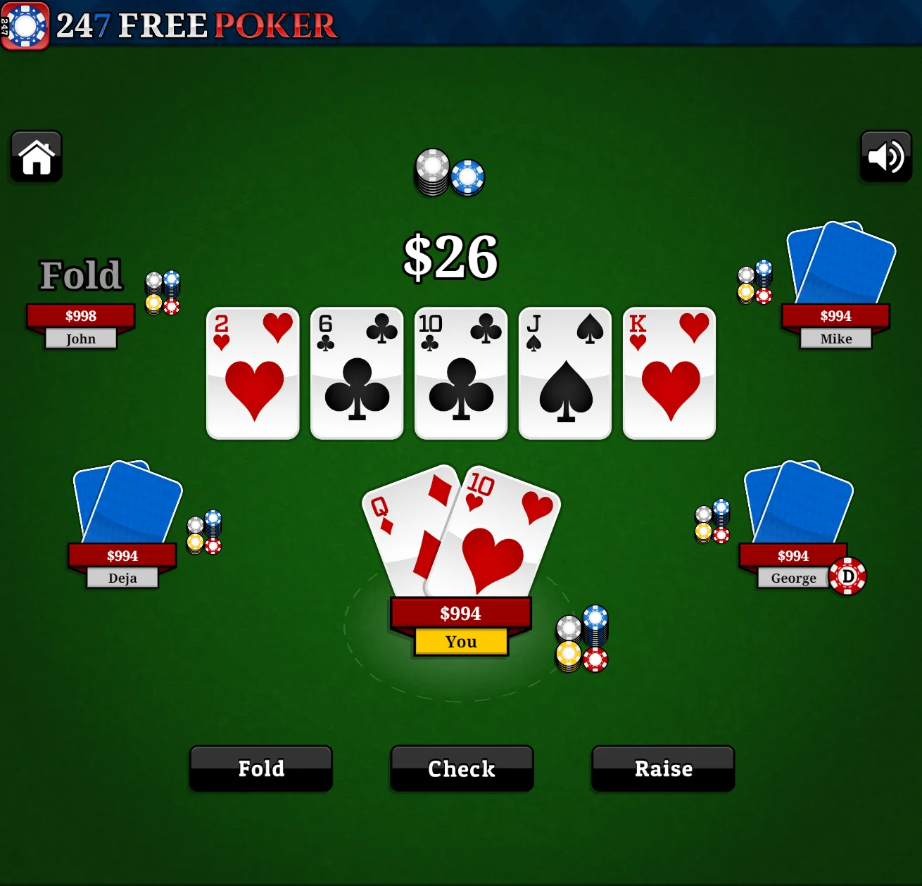 Triple play video poker